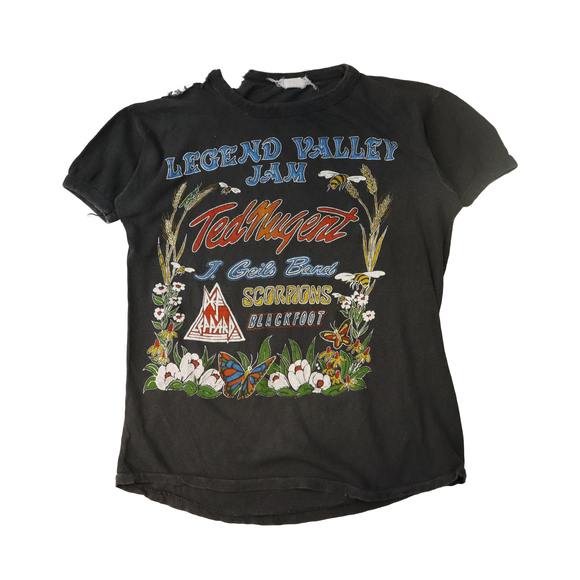 The Unbranded Brand Other - Vintage 80s Ted Nugent Legend Valley Jam Graphic T-Shirt Size M